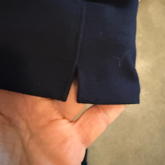 Chico’s Size 1 Navy Leggings Pants - Picture 5 of 9